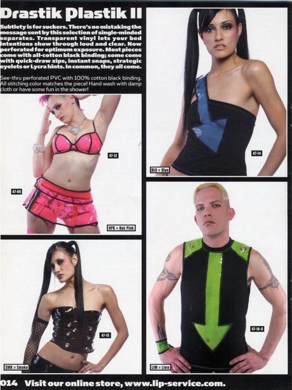 Drastik Plastik II BLACK MINI skirt